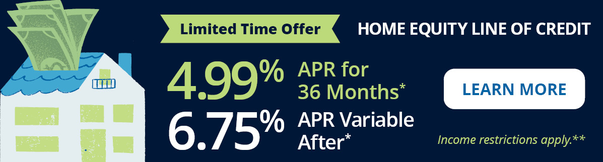 Income Restricted HELOC Special